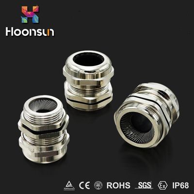 Железа кабеля 18MM-25mm металла EMC фабрики покрытая никелем латунная для предохранения от кабеля